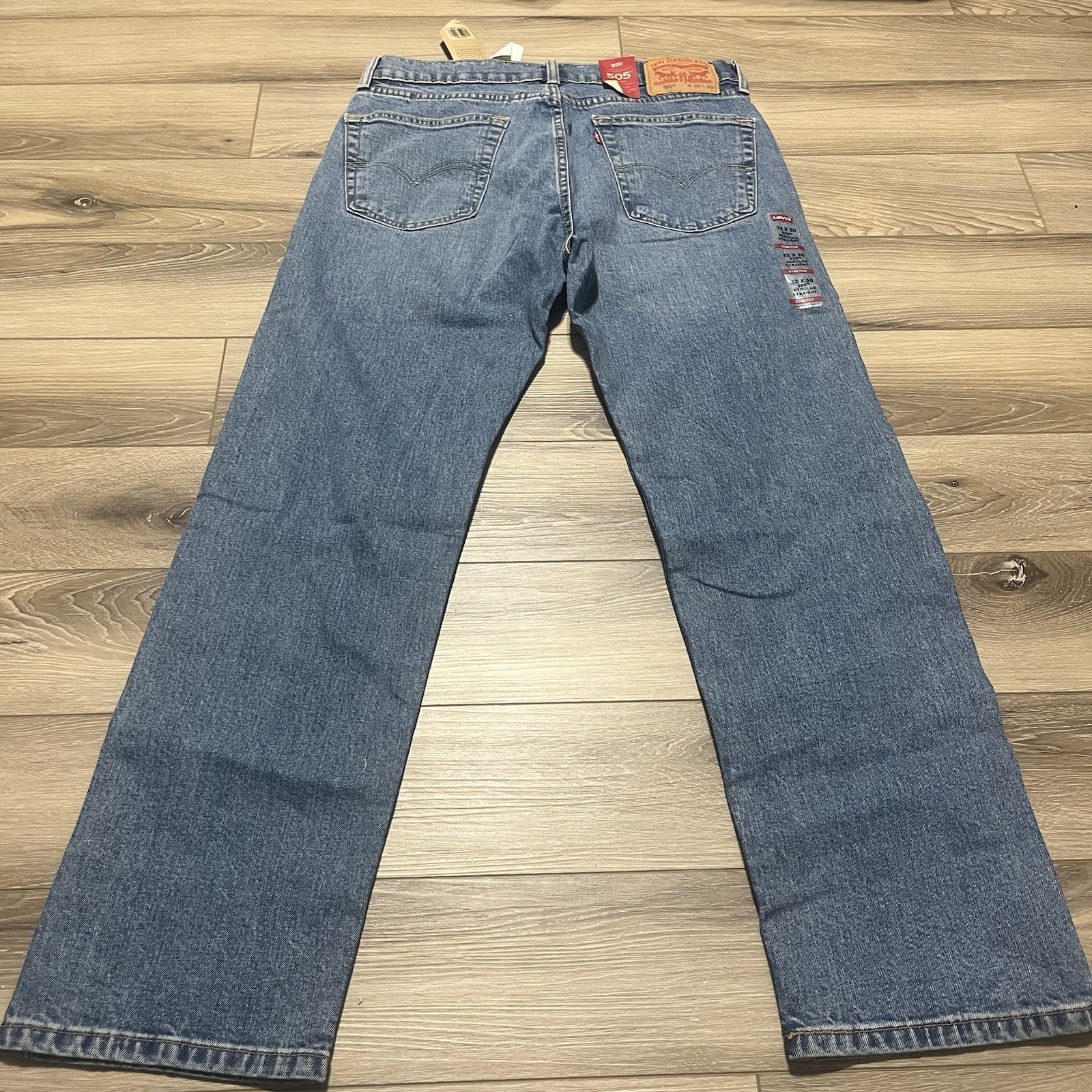 Levi's Men's 505 Jean Regular Straight Leg Stretch 32x30